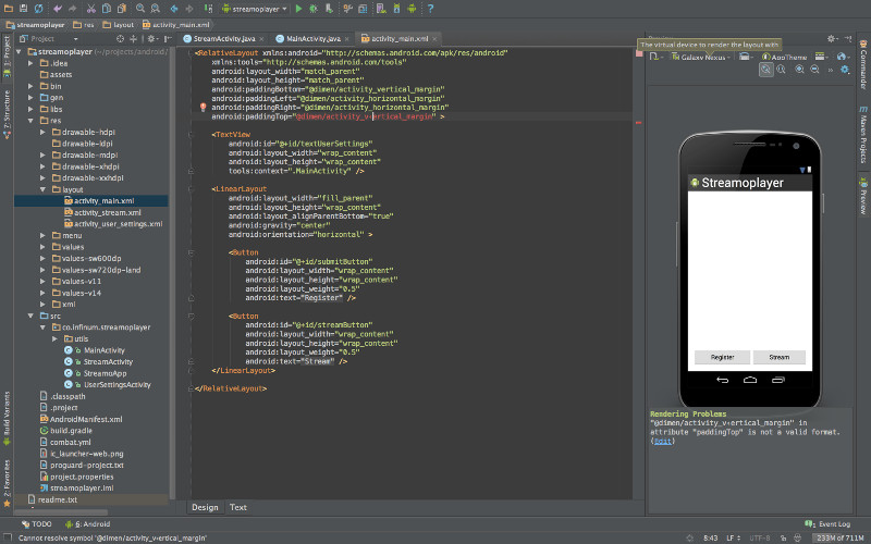 Android Studio - інтегроване середовище розробки (Іср) для Android
